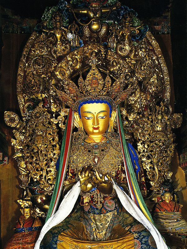 Tibet Lhasa 04 11 Potala Maitreya